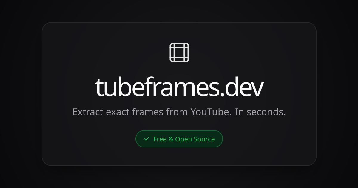 TubeFrames